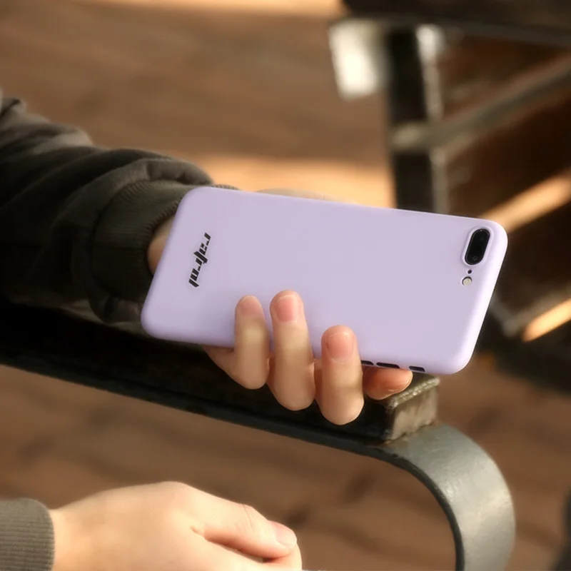 Новый iPhoneX ультратонкий ПП Solid Mobile чехол для телефона iPhone 7/8 плюс впрыска топлива