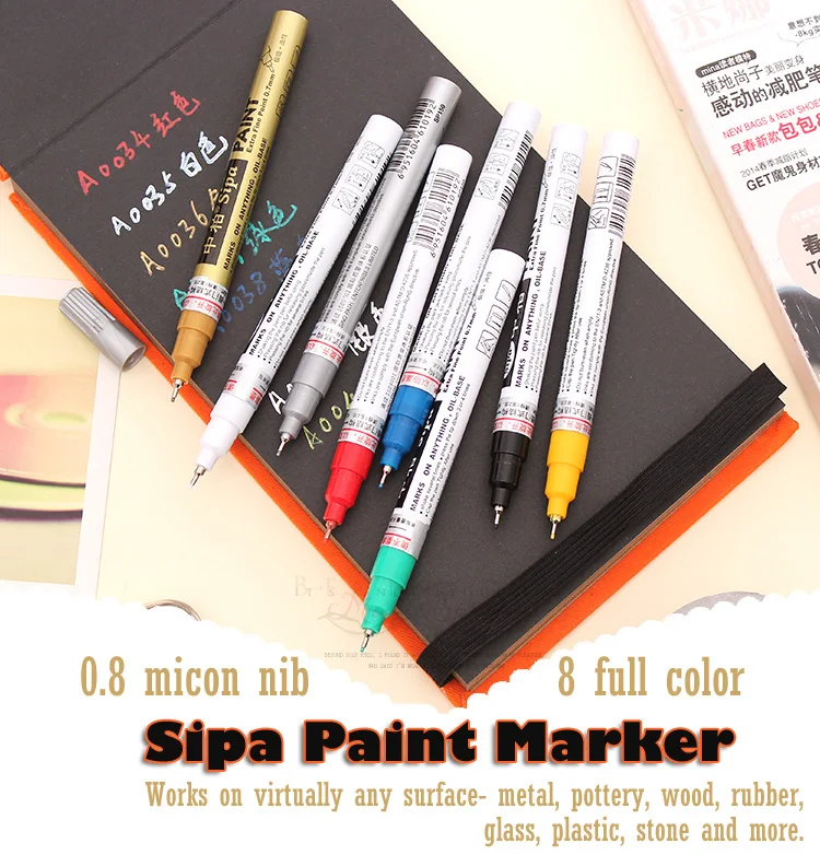 2 Stucke Sipa Olfarbe Fineliner Marker Auf Holz Metall Stoff Cd Glas Autoreifen Stift Silber Schwarz Weiss Gold Ultra Fein 0 7mm Marker Fineliner Marker Oil Paint Markersoil Marker Aliexpress 2 Stucke Sipa Olfarbe Fineliner Marker Auf Holz Metall Stoff Cd Glas Autoreifen Stift Silber Schwarz Weiss Gold Ultra Fein 0 7mm Marker Fineliner Marker Oil Paint Markersoil Marker Aliexpress