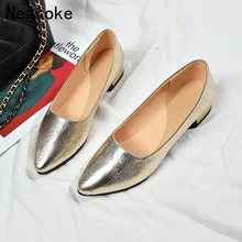Г., модные женские туфли на плоской подошве Балетки с острым носком с металлическим носком женские повседневные Лоферы для вождения