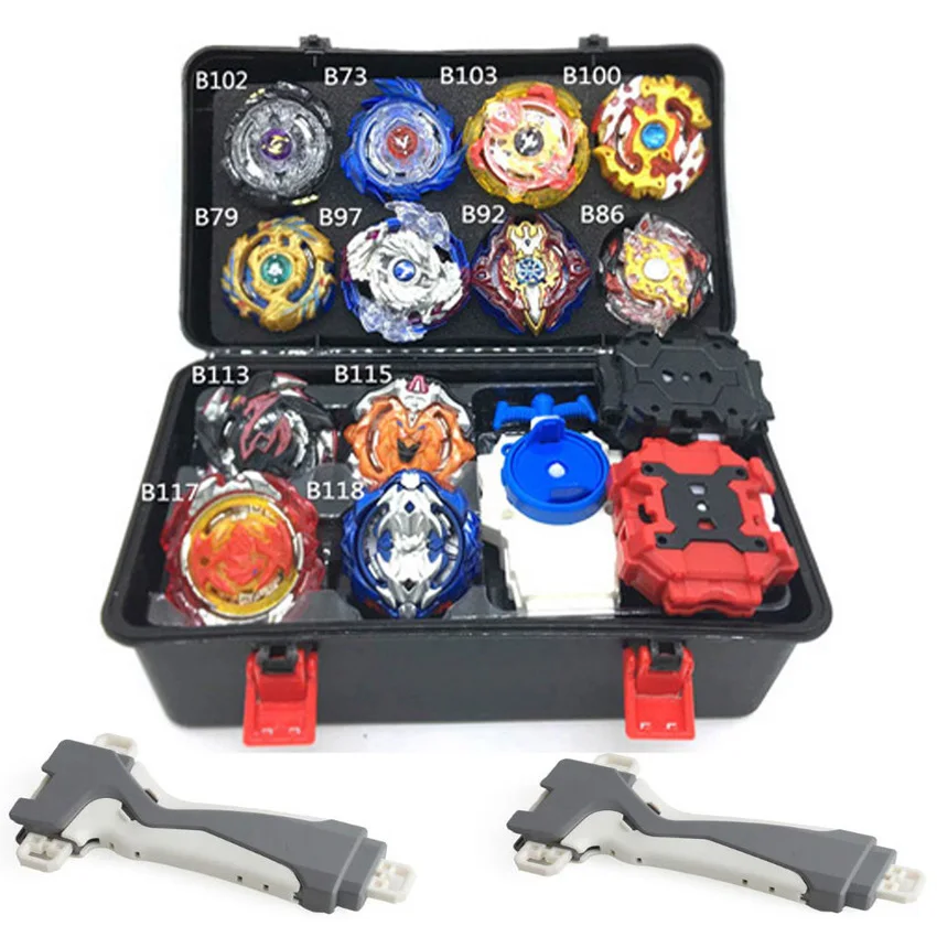 

Toupie Beyblades Metal Fusion Beyblades Set Storage Box Top Beyblade burst bey 4D With Launcher Beyblade Toys For Children Boy