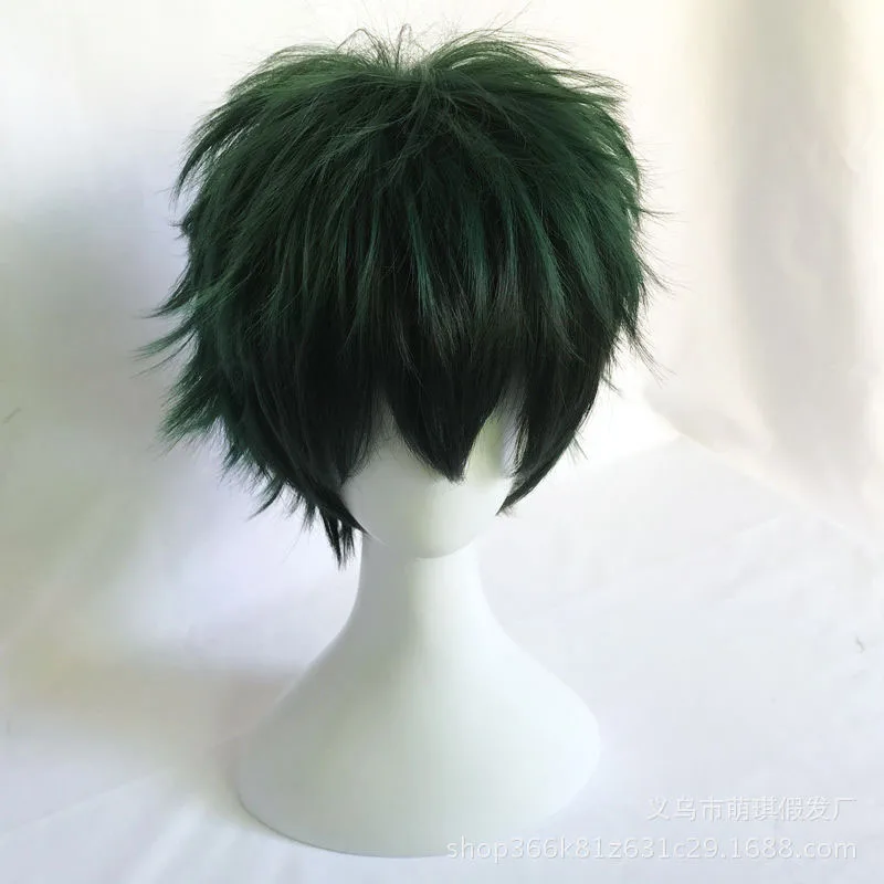 Парик из аниме Моя геройская Академия Izuku Midoriya Wig Boku Нет героев Академии для