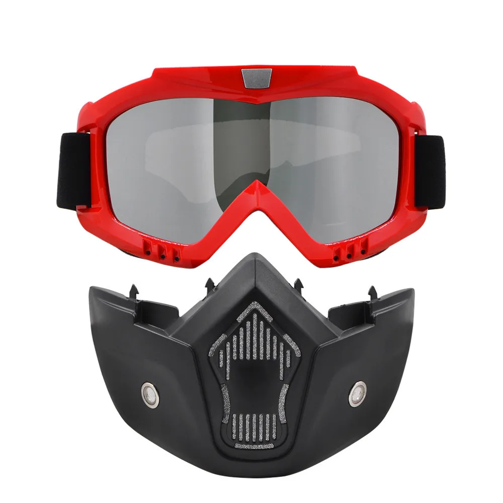 2017 Motorcycle Face Mask Dust Mask Motocross Goggles Mouth Filter For