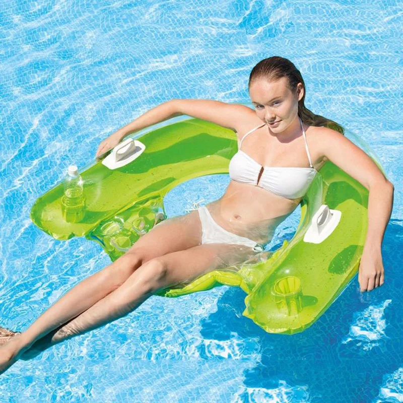 Летний водный надувной матрас для бассейна матрас для стула морской плавательный круг водный спорт Piscina