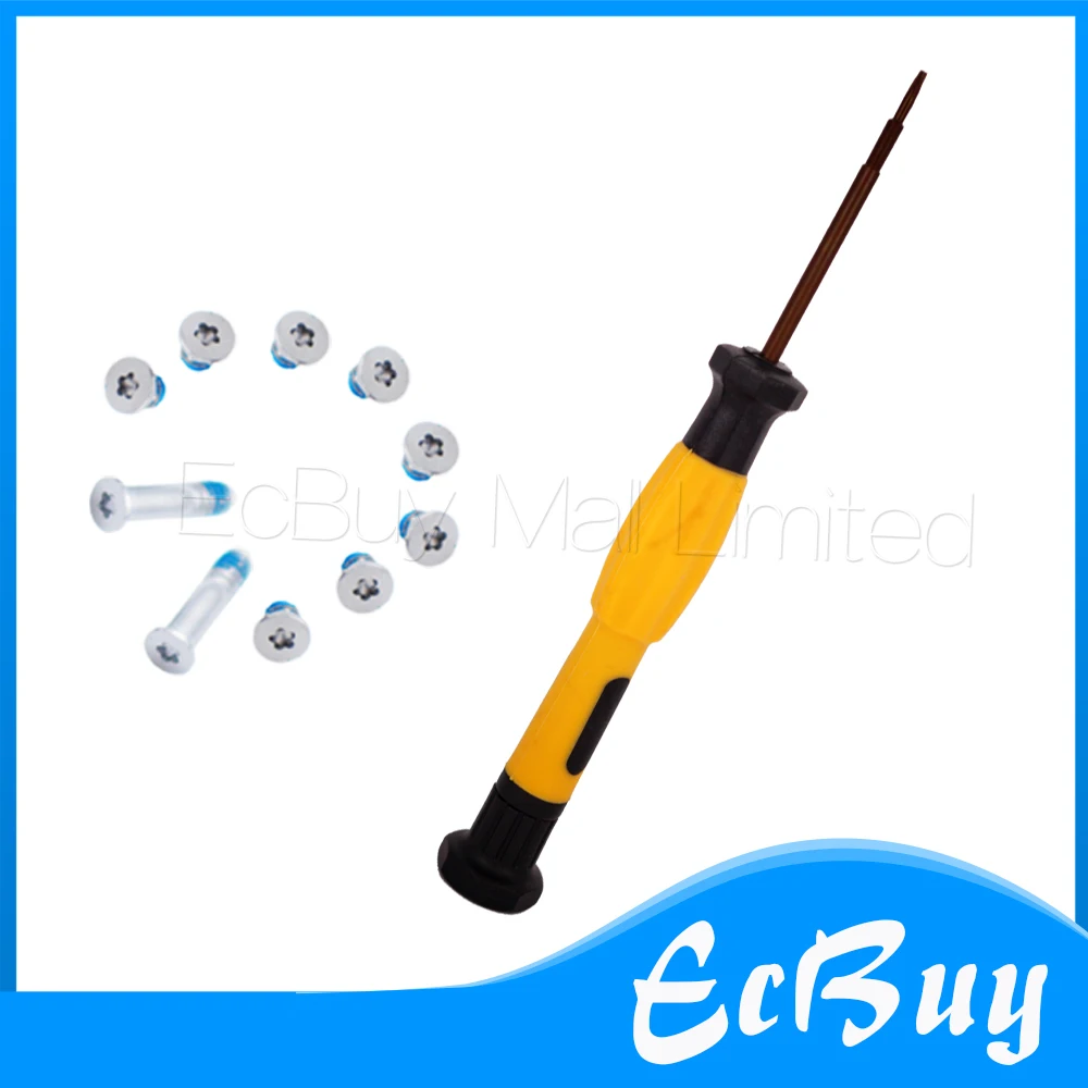 For Macbook Air A1369 A1466 Bottom Case Cover Rubber Feet Screws Screwdriver