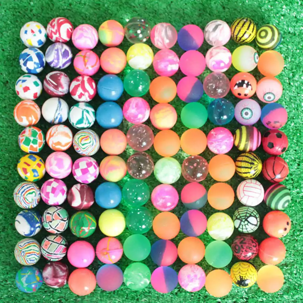 mini rubber balls