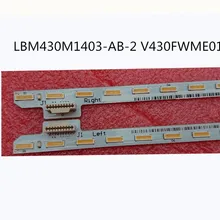 Комплект) из 2 предметов 40 светодиодный s 465 мм светодиодный подсветка полосы для KDL-43W805C KDL-43W809C KDL-43W807C LBM430M1403-AB-2 V430FWME01