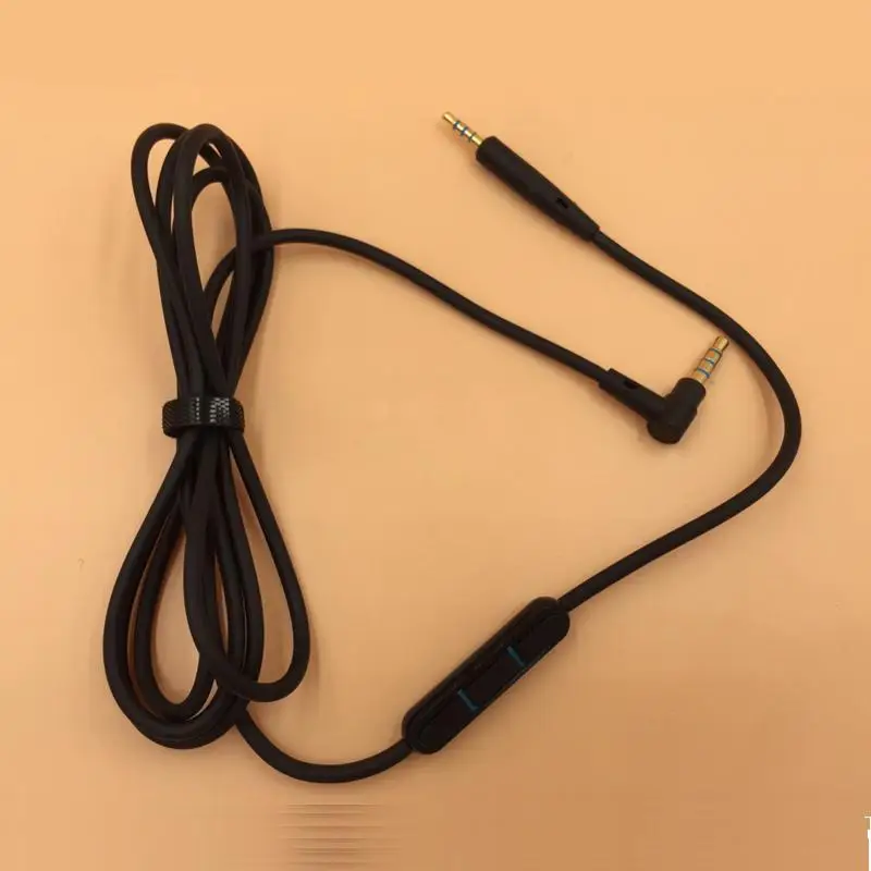 Аудио кабель EastVita с микрофоном от 2,5 мм до 3,5 мм Мужской медный сердечник шнур, кабель для наушников Bose QC25