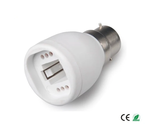 B22 к G23/g24 адаптеру 2P/4P G24q G23 оба подходят держатель лампы конвертер GX23 не