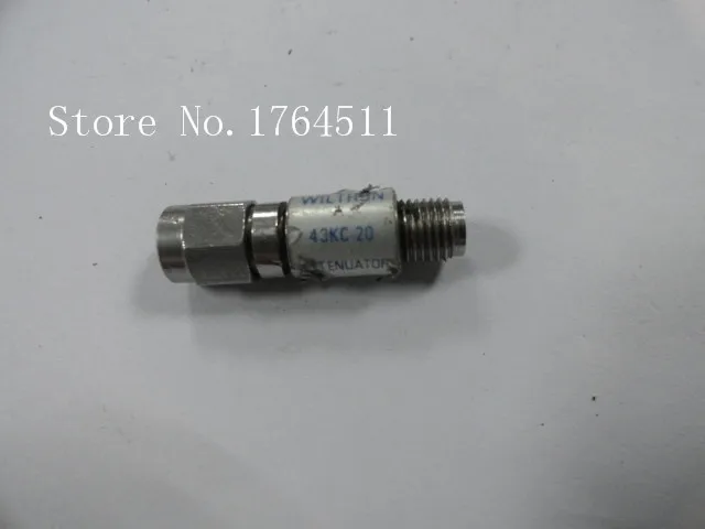 

[BELLA] WILTRON 43KC-20 DC-40GHZ 20dB 2W SMA coaxial fixed attenuator