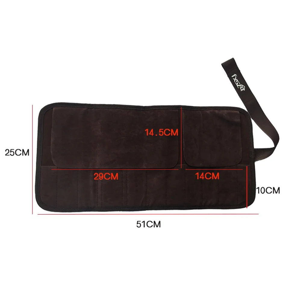 Leather Barber Hair Scissor combs Bag Salon Hairdressing Tools Bags Case Waist Pack Pouch Holder Hair Styling Tools Accessories 2