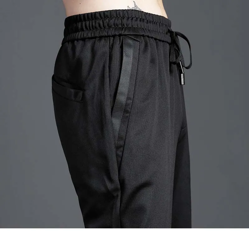 Модные тренировочные штаны Для мужчин Повседневное Мода шаровары Хип-хоп брюки джоггеры брюки мужской одежды