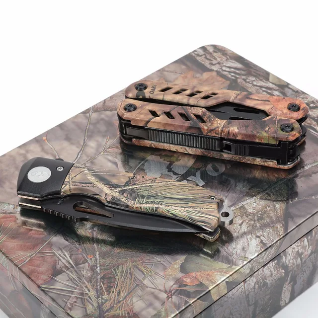 Mossy Oak 2PC Outdoor Gear Kits with Camouflage Gift Box 2