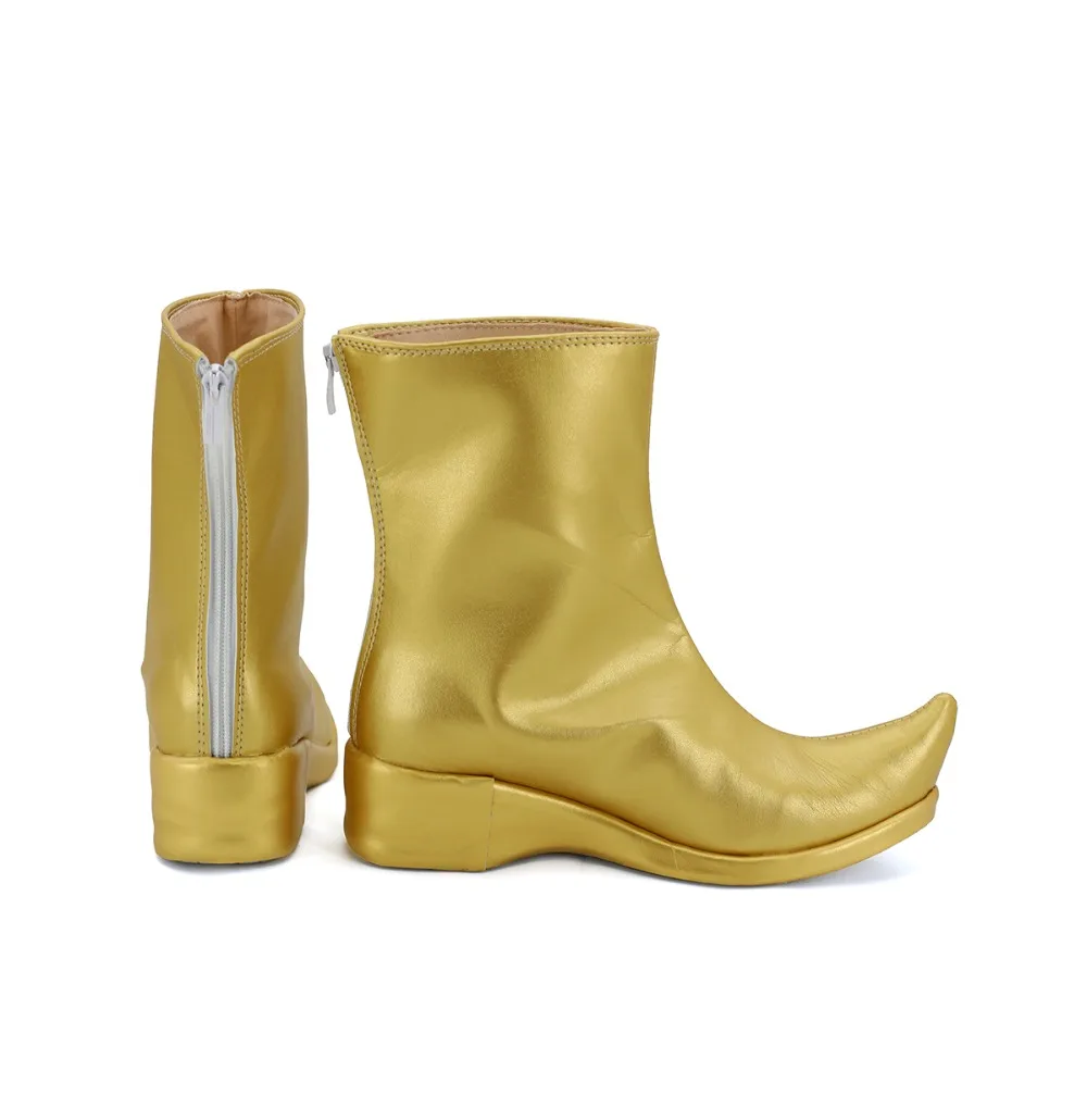 Алладин косплей сапоги обувь золотые ботинки изготовленные под заказ любую обувь