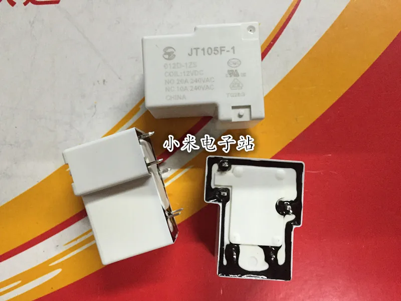 JQX 105F 1 JT105F 1 012D 1ZS T90 12VDC 5foot-in Relays from Home ...