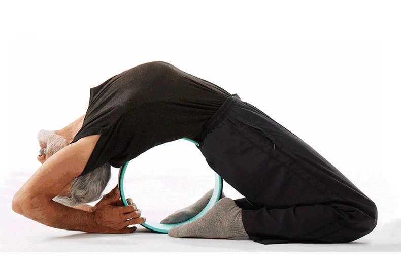 Massagem de espuma forte Prémio rolo roda de Fitness TPE yoga