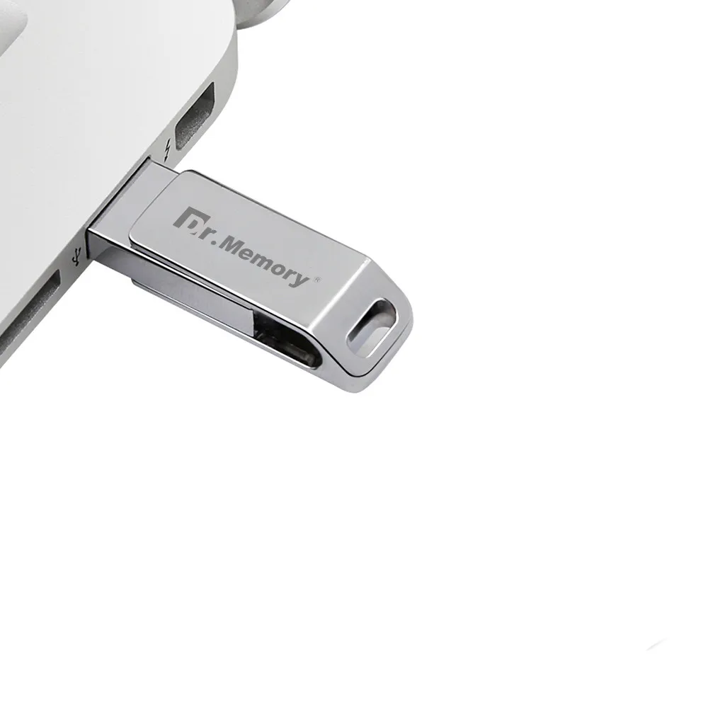 Флеш накопитель Dr.memory 2 в 1 для Apple ipad iphone 6s 6 plus usb флэш 64 ГБ Флэшка с шифрованием