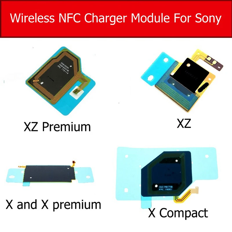 Speel Altijd Bevatten Achter Draadloos Opladen Nfc Antenne Chip Voor Sony Xperia X/X Premium/X  Compact/Xz Xz Premium oplader Nfc Antenne Module Cover|Mobiele telefoon  Flex Kabels| - AliExpress