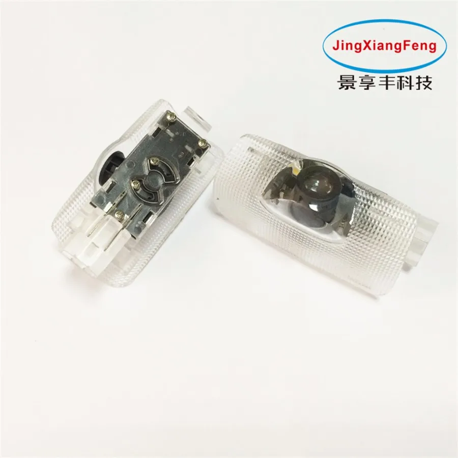 JingXiangFeng case For TOYOTA Car LED Emblem Welcome Light Door Step Ground Projecting Lamp For Sequoia