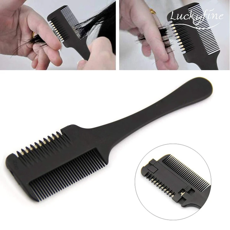 

Double Sides Hair Razor Comb Cutter Cutting Thinning Shaper Haircut Grooming Men Women Hair Trimmer Hair Styling Tool