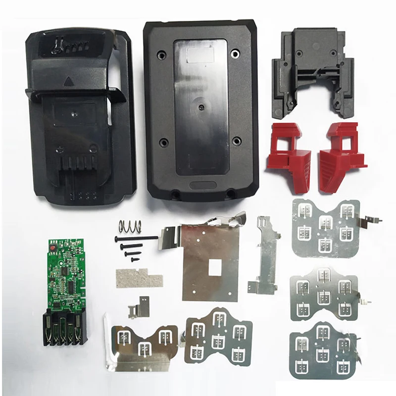 

GTF M18B Li-ion Battery Plastic Case Charging Protection Circuit Board For Milwaukee 18V M18 48-11-1815 5Ah 9Ah PCB Board Shell