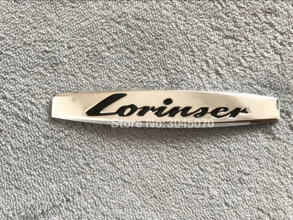 Lorinser Badge Rear Trunk Car Emblem Decal Sticker