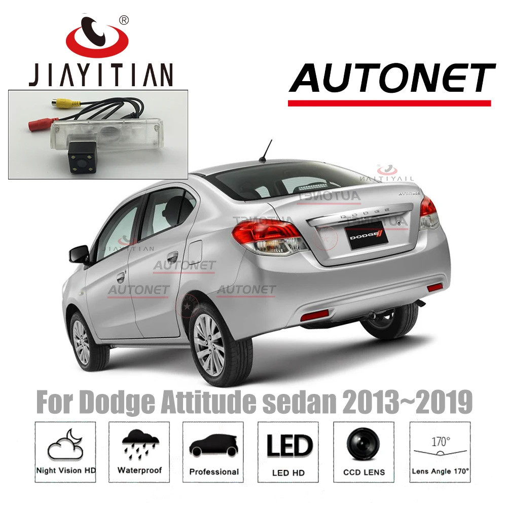 

JiaYiTian Rear view Camera For Dodge Attitude sedan 2013~2019 Reverse Camera/CCD/Night Vision/License Plate camera backup camera