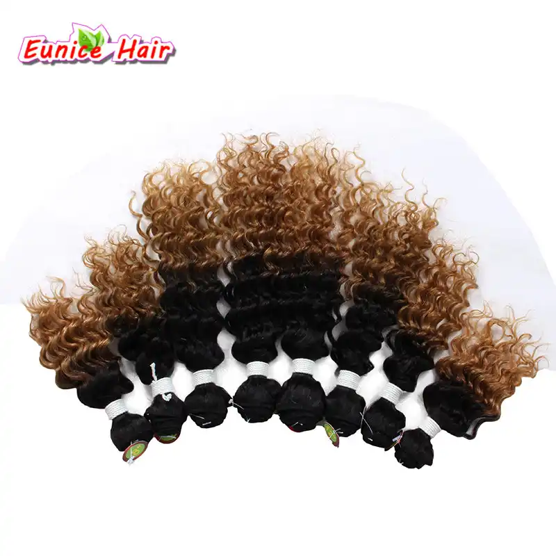 1b Burgundy Deep Curly Brazilian Hair 8inch Ombre Short Curly Hair