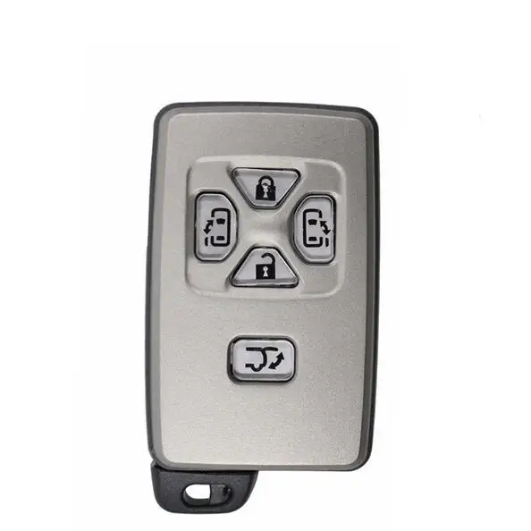 4/5 Замена кнопки Smart Remote ключ чехла для Toyota Previa Alphard Автозапуск брелока крышка