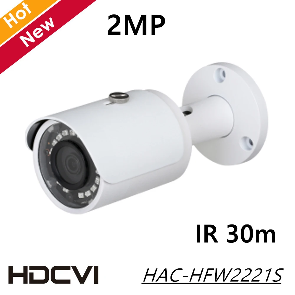 

DH Security Camera CCTV 2MP FULL HD WDR HDCVI IR Bullet Camera IP67 Without Logo HAC-HFW2221S