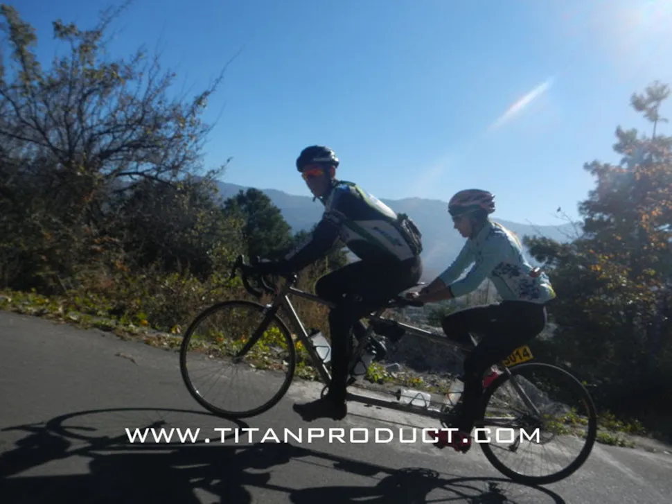 Discount Gr.9 (3al/2.5v) Titanium Road Tandem Frame with S&S Couplers 7 Discount Gr.9 (3al/2.5v) Titanium Road Tandem Frame with S&S Couplers 7