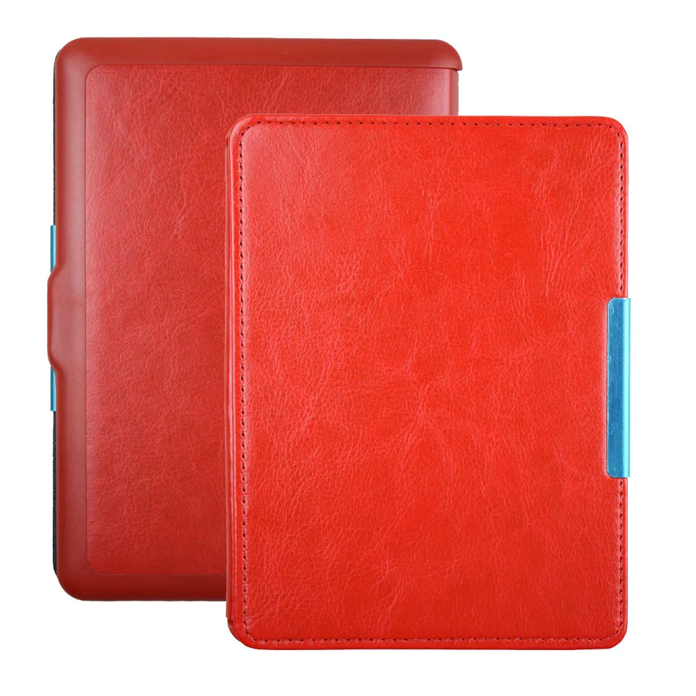 Flip Capa para Kobo Glo Modelo N613 Ebook Ereader Bolsa de Couro pu com Magnético Fecho Sono Case - Imagem 5