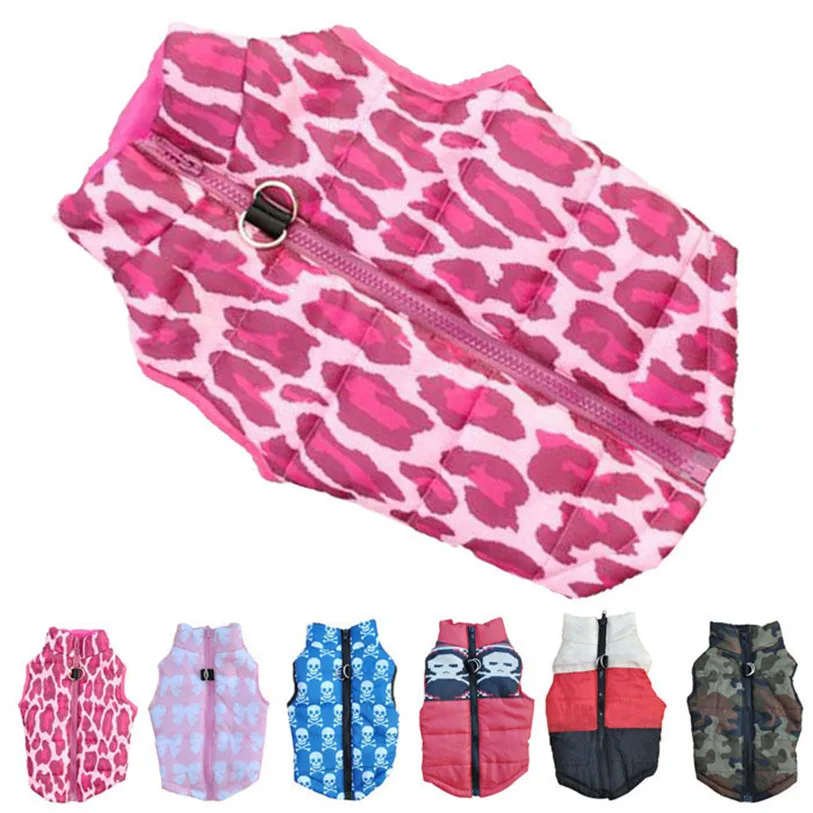 

Hot!Fashion Pet Dog Vest Coat Warm Cloth Cloth Dog Winter Cloth Pet Cotton Vest New Levert dog clothes summer