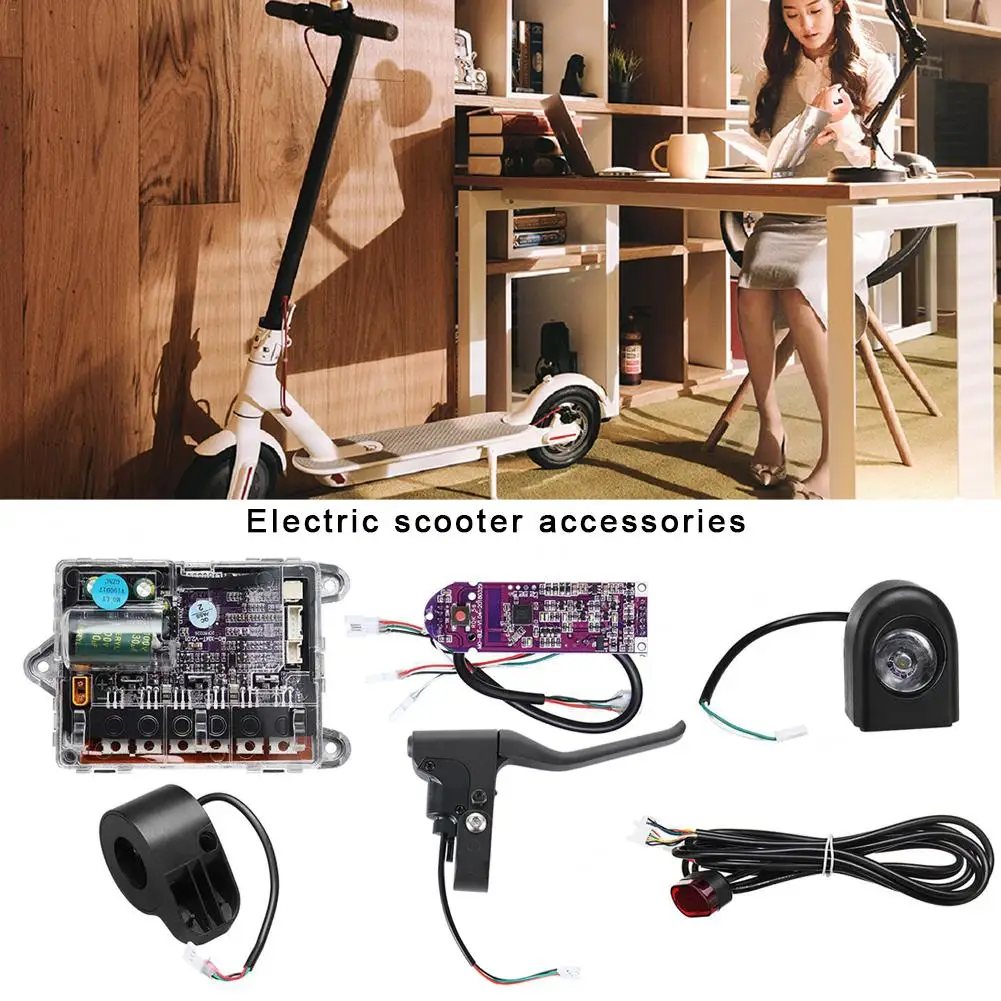 

Lithium Battery Circuit Motherboard Include Controller Dashboard Headlights Taillight Brake Crank Accelerator For M365 Scooter