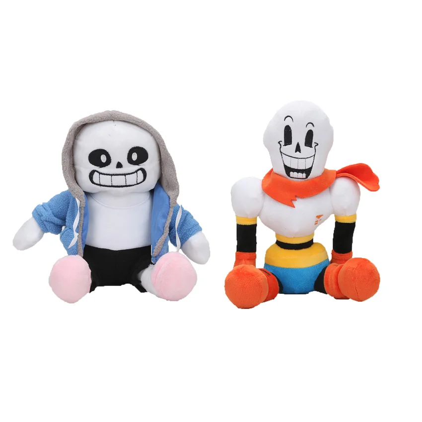 

10cs/lot Hot Game Undertale Brothers Sans Papyrus aster blaster Plush Doll Animation Plush Toys Baby Kids Birthday Gift