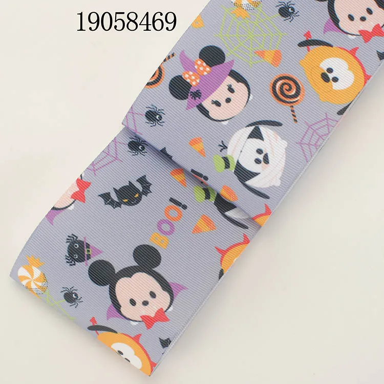 Новые продажи 3 &quot75 мм ленты Хэллоуин шаблон печати grosgrain бесплатная доставка