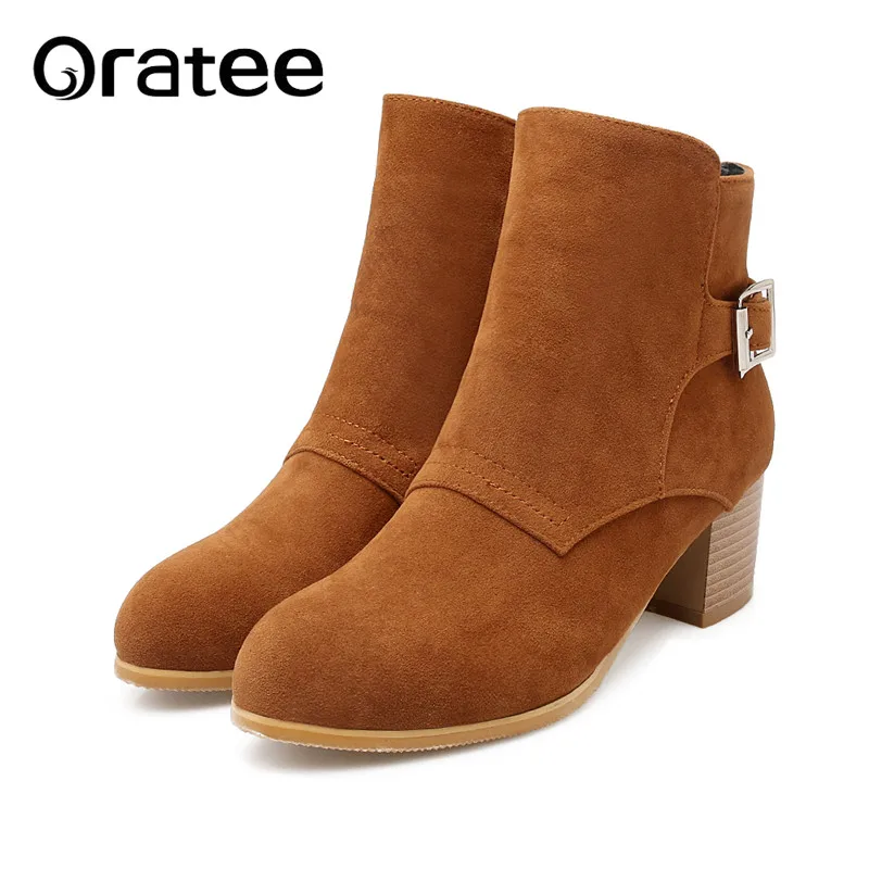 casual high heel boots