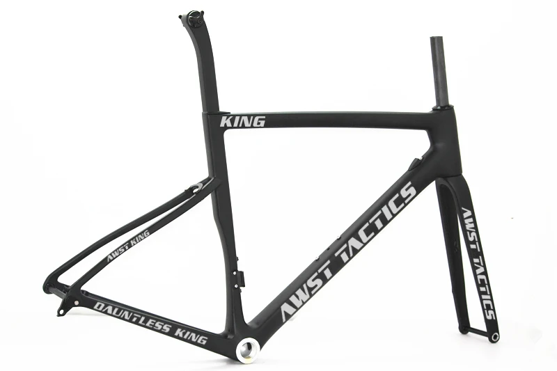 

Latest road carbon disc frame UD weave with BSA or BB30 carbon frameset include carbon road frame axle 100*12 142*12 disk