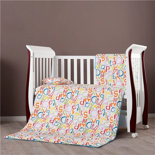 Buy Baby Bedding Set 100 Cotton Letters & Numbers
