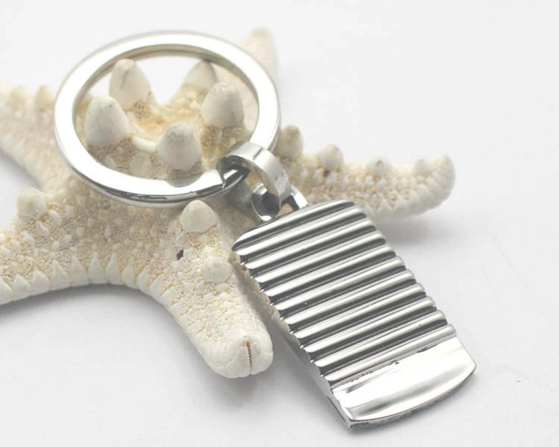 All-Partita In Acciaio Inox Portachiavi Portachiavi Argento Colore Washboard Pendente Portachiavi Di Alta Qualità