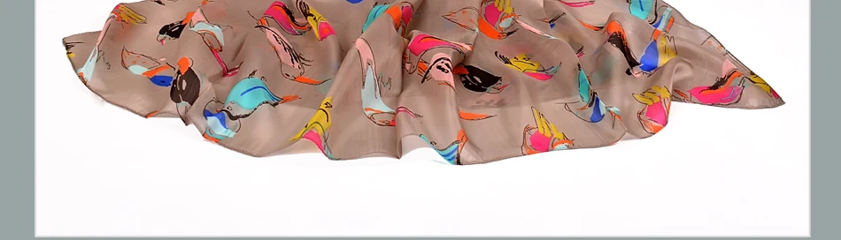 Зимний модный женский шарф, горячая Распродажа, шелковые шарфы тутового цвета, шаль, женский длинный шелковый шарф синего и кофейного цвета, 180*110 см
