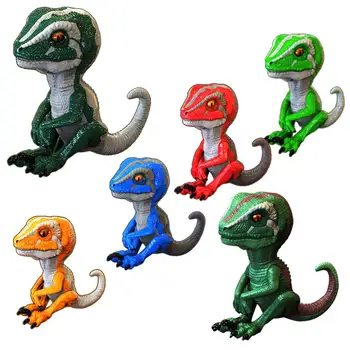 

Child Baby Fun Toy Decompression Fingertip Dinosaur Toy Simulation Dinosaur
