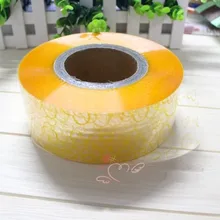 Размер 6 см 1 кг пластиковая Прозрачная мягкая Желтая пленка для упаковки Торта Мусса