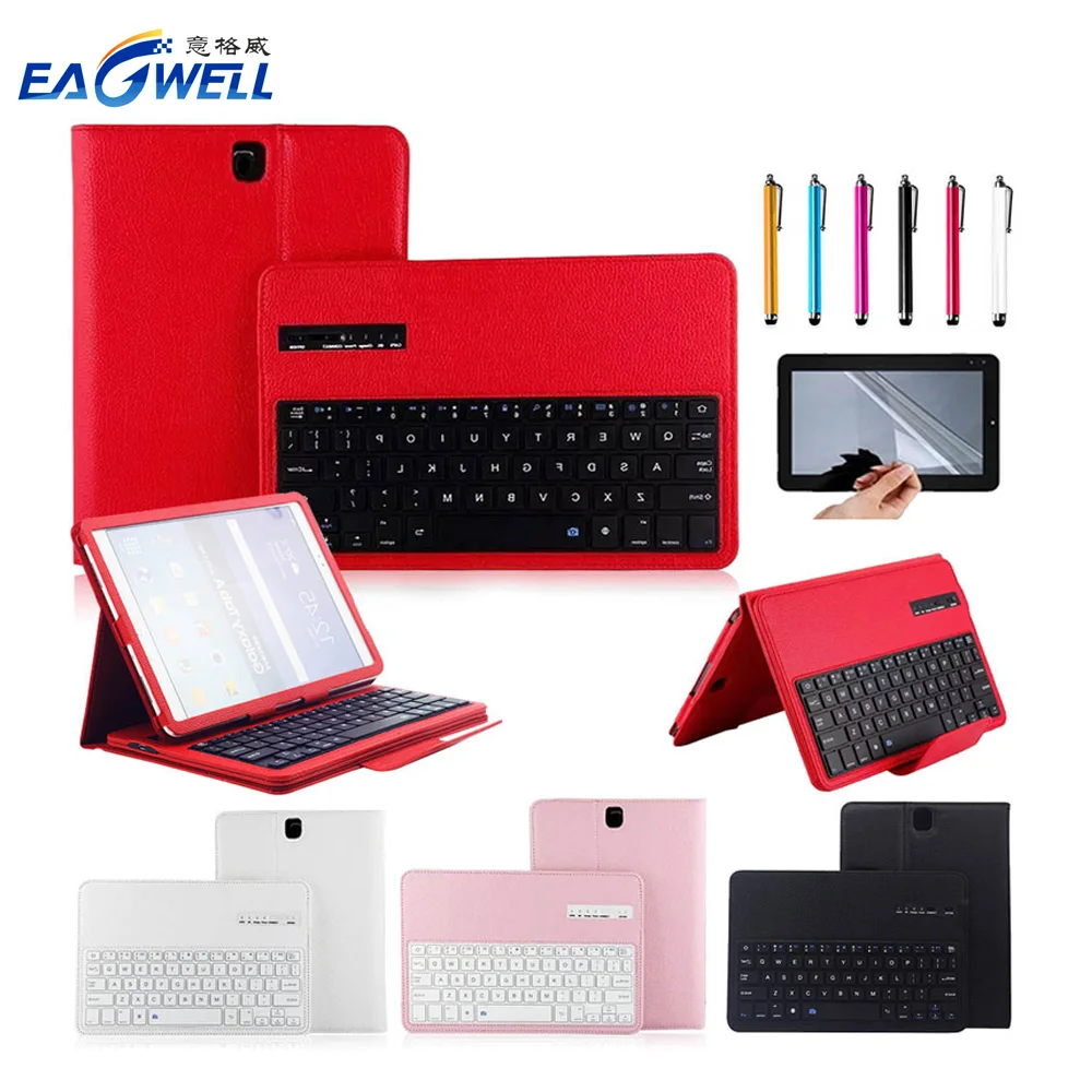 

2 in 1 Removable Wireless Bluetooth Keyboard Case For Samsung Galaxy Tab S3 9.7" T820/T825 Tablet PC Case With Keyboard