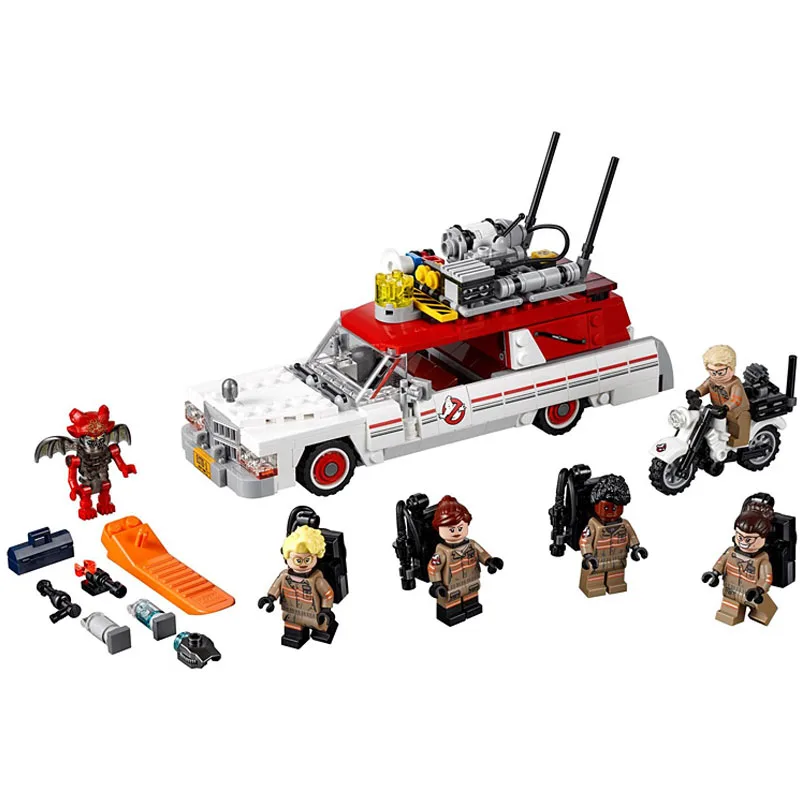 

586Pcs Death Squads Movie Series The Ghostbusters Model Building Blocks Toys Compatible Legoings Bricks Halloween Gift For Kids