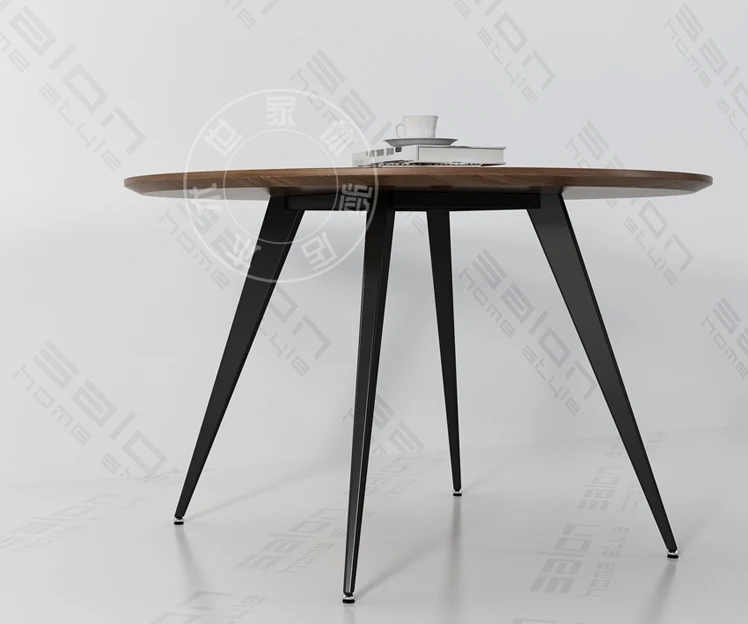 Ikea familia de madera nórdica de madera del arte de madera sólida de comedor mesa de.jpg