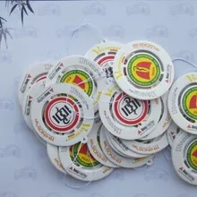 Fedex или DHL, индивидуальные бумаги, картона освежитель воздуха любые печати и логотип