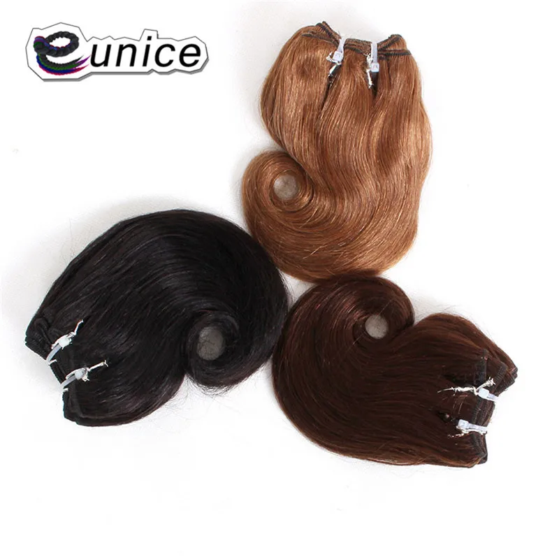 Body Wave Hair Weave Bundles 100% Non Remy Human Hair Bundles (4)