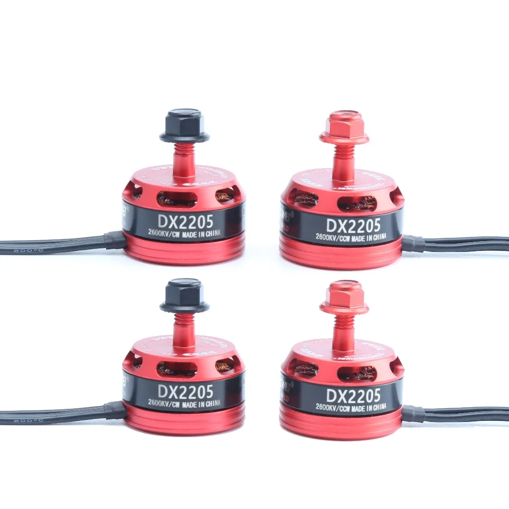 

DONGXINGWEI Racing Edition 2205 DX2205 2600KV 2-4S Brushless Motor for 220 250 280 RC Drone FPV Racing