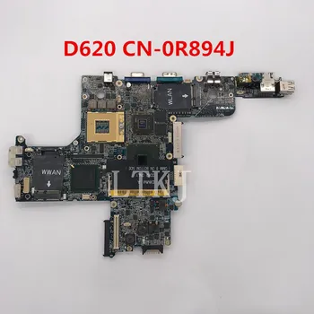 

High quality For inspiron D620 Laptop motherboard CN-0R894J 0R894J R894J PM965 DDR2 100% full Tested