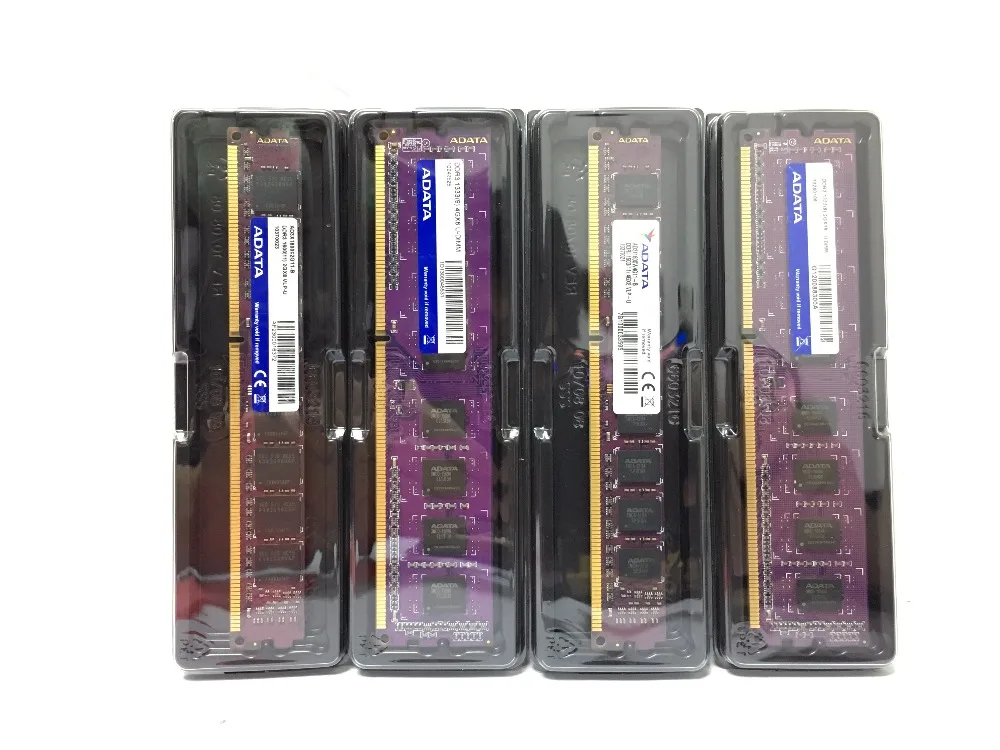 Модуль оперативной памяти для ПК ADATA настольный компьютер DDR3 2 ГБ 4 8 PC3 1333 1600 МГц 2G